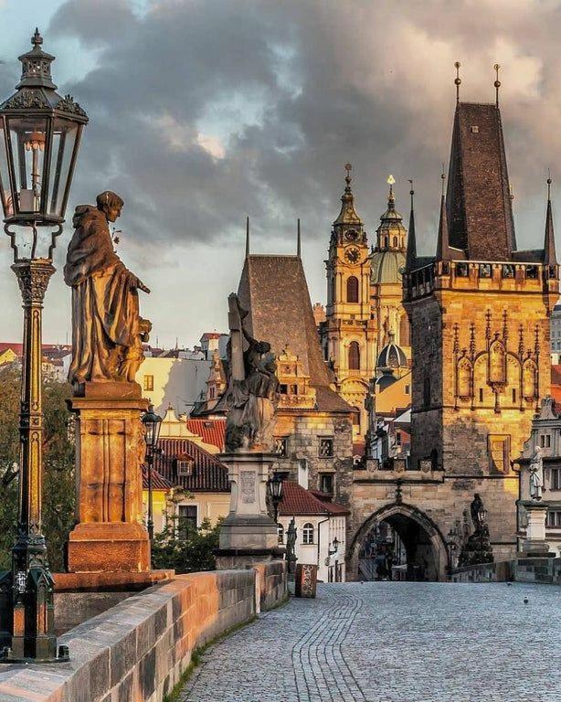 Romantic Near Charles Bridge Prague